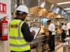 Hotel fire safety in Kenya with fire protection equipment in a commercial kitchen